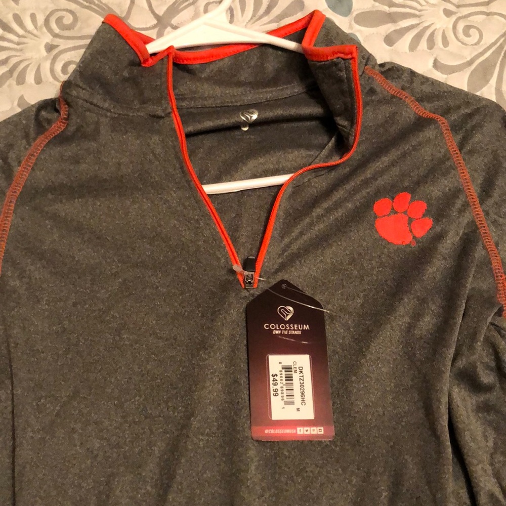 Clemson half-zip pullover
